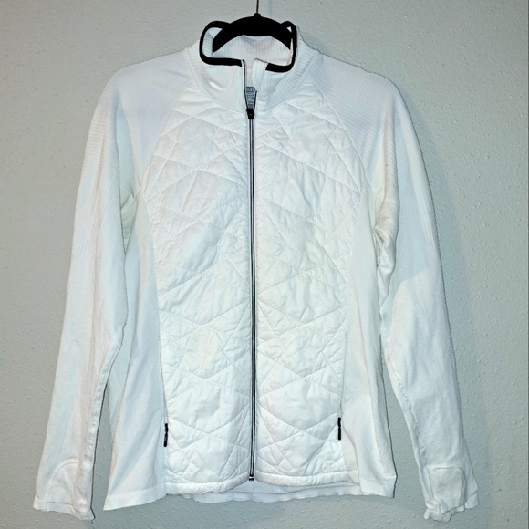 Athleta Flurry Force Insulated PrimaLoft Jacket, White Size XL - Picture 2 of 8